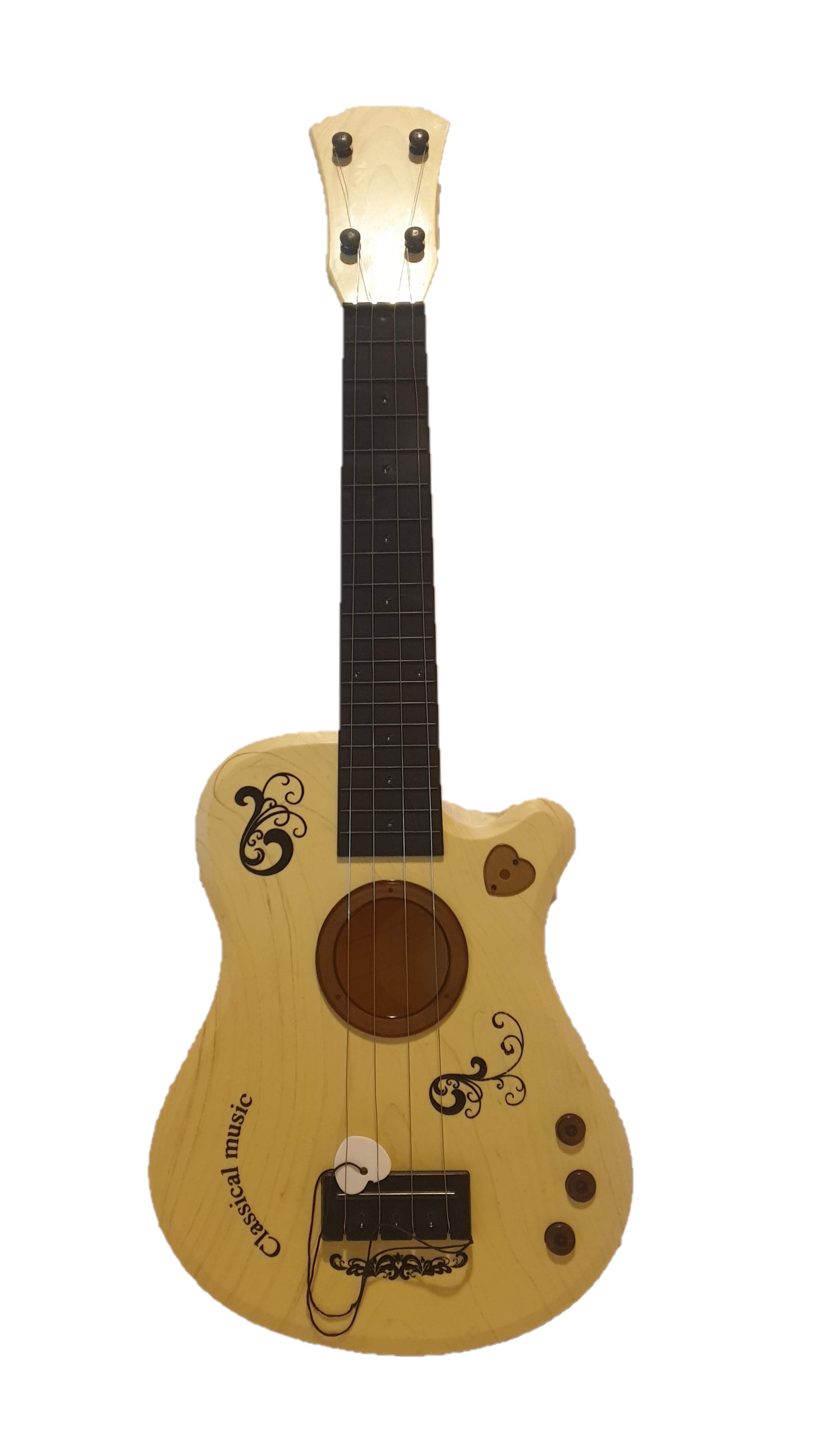 

Гитара MSN Toys J998-H29015 с 4-мя струнами 64 см. Укулеле