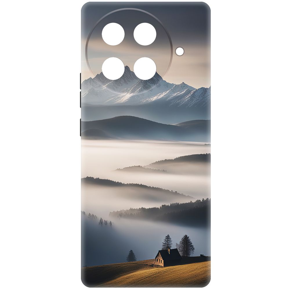 

Чехол-накладка Krutoff Soft Case Туман для TECNO Camon 30S Pro черный