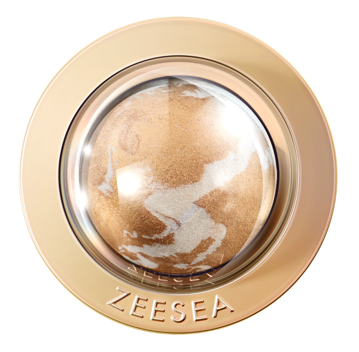 Хайлайтер для лица ZeeSea Interstellar Highlight Powder тон 04 пудровый хайлайтер sexy powder highlighter 7г diamond