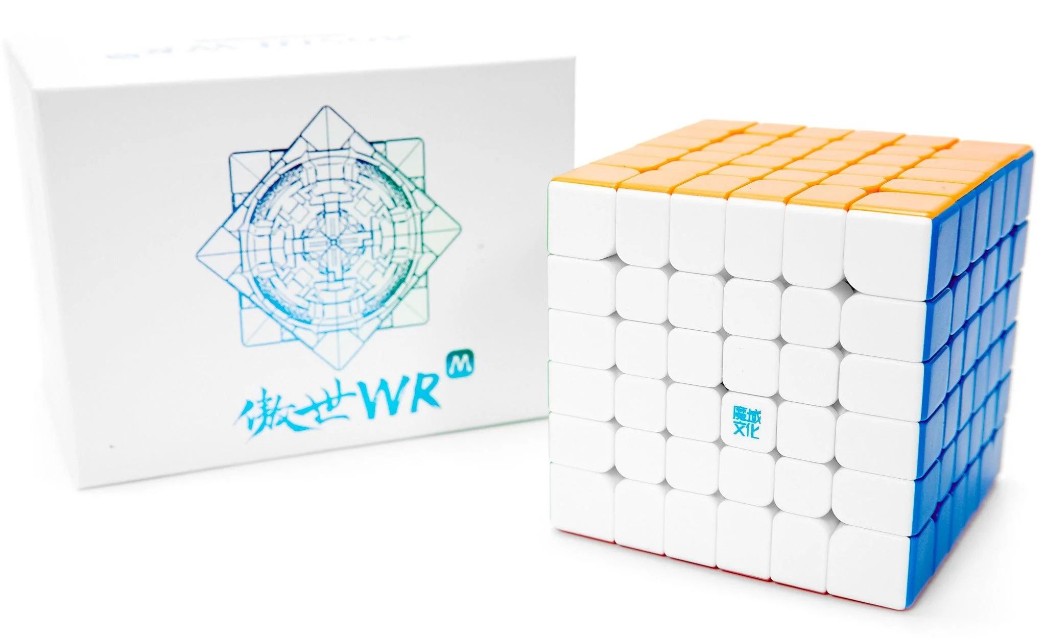 Кубик Рубика магнитный профессиональный MoYu 6x6 AoShi WRM color