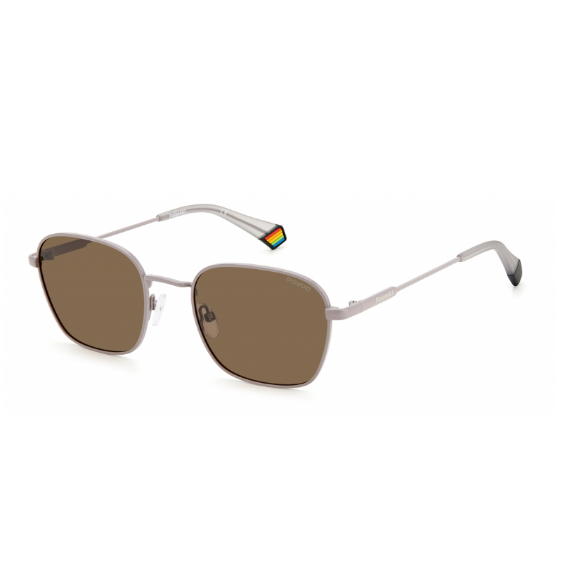 Солнцезащитные очки унисекс Polaroid PLD 6170/S коричневые