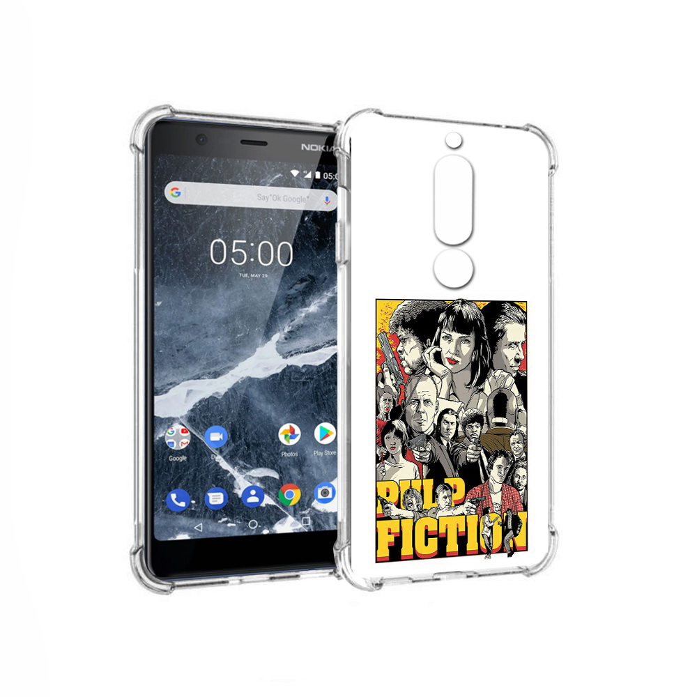 Чехол MyPads Tocco для Nokia 5.1 комикс картинка (PT114144.121.390)