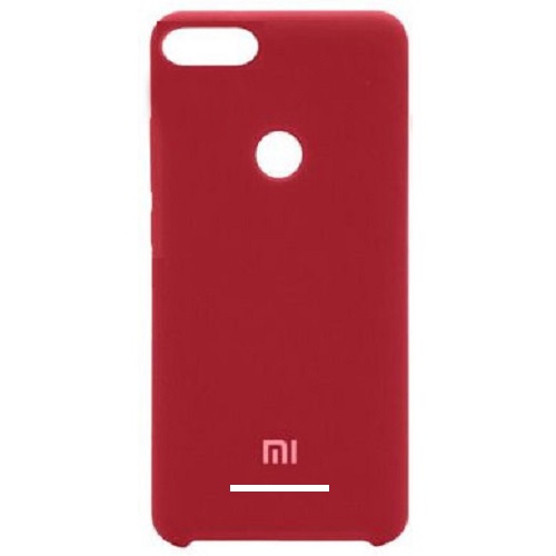 

Чехол для Xiaomi Redmi 6 Silicone Cover (Красная роза), Красный