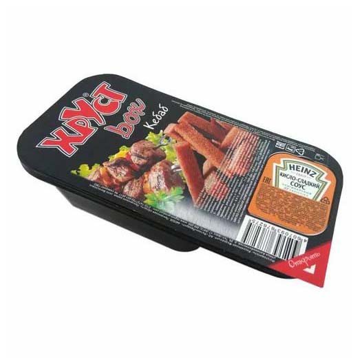 

Гренки Хруст со вкусом кебаб 80 г + соус 25 мл