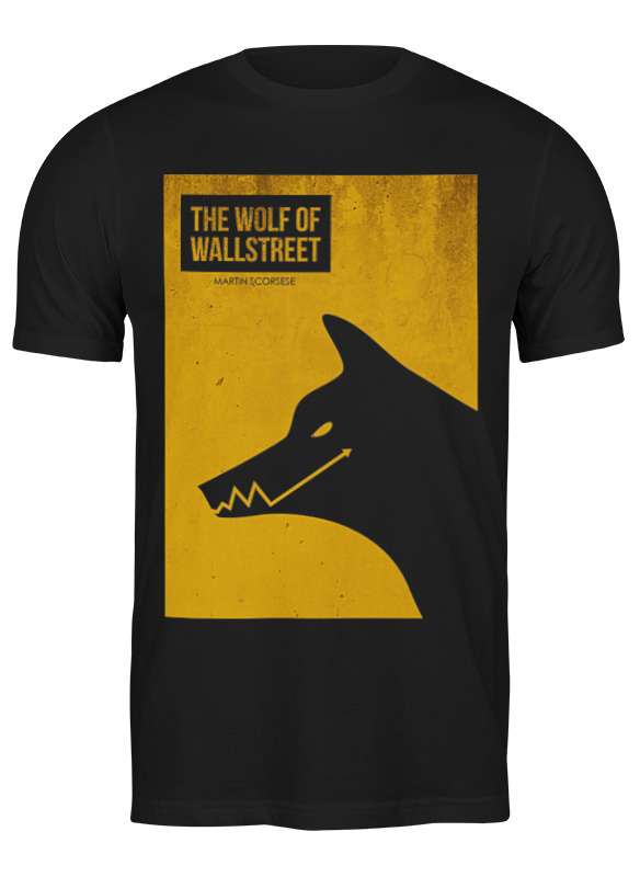 

Футболка мужская Printio The wolf of wall street dog черная L, Черный, The wolf of wall street dog
