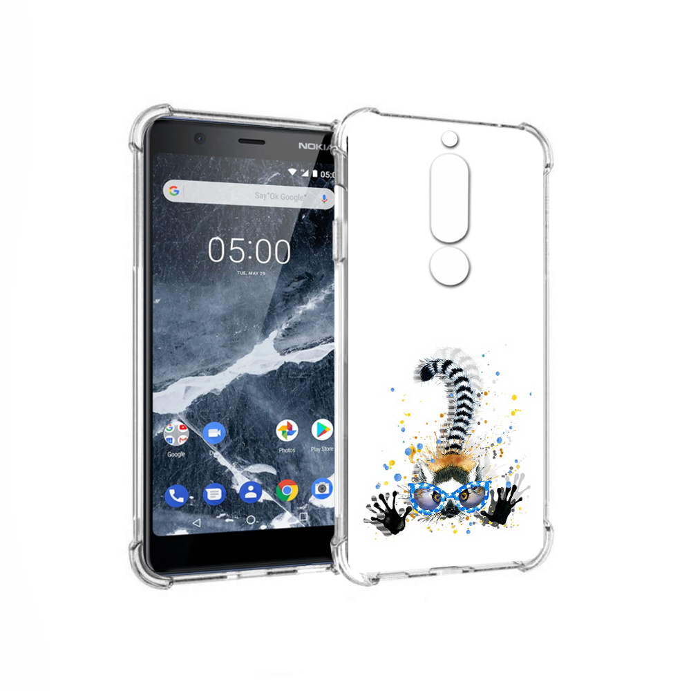 

Чехол MyPads Tocco для Nokia 5.1 лямур (PT114144.121.454), Прозрачный, Tocco