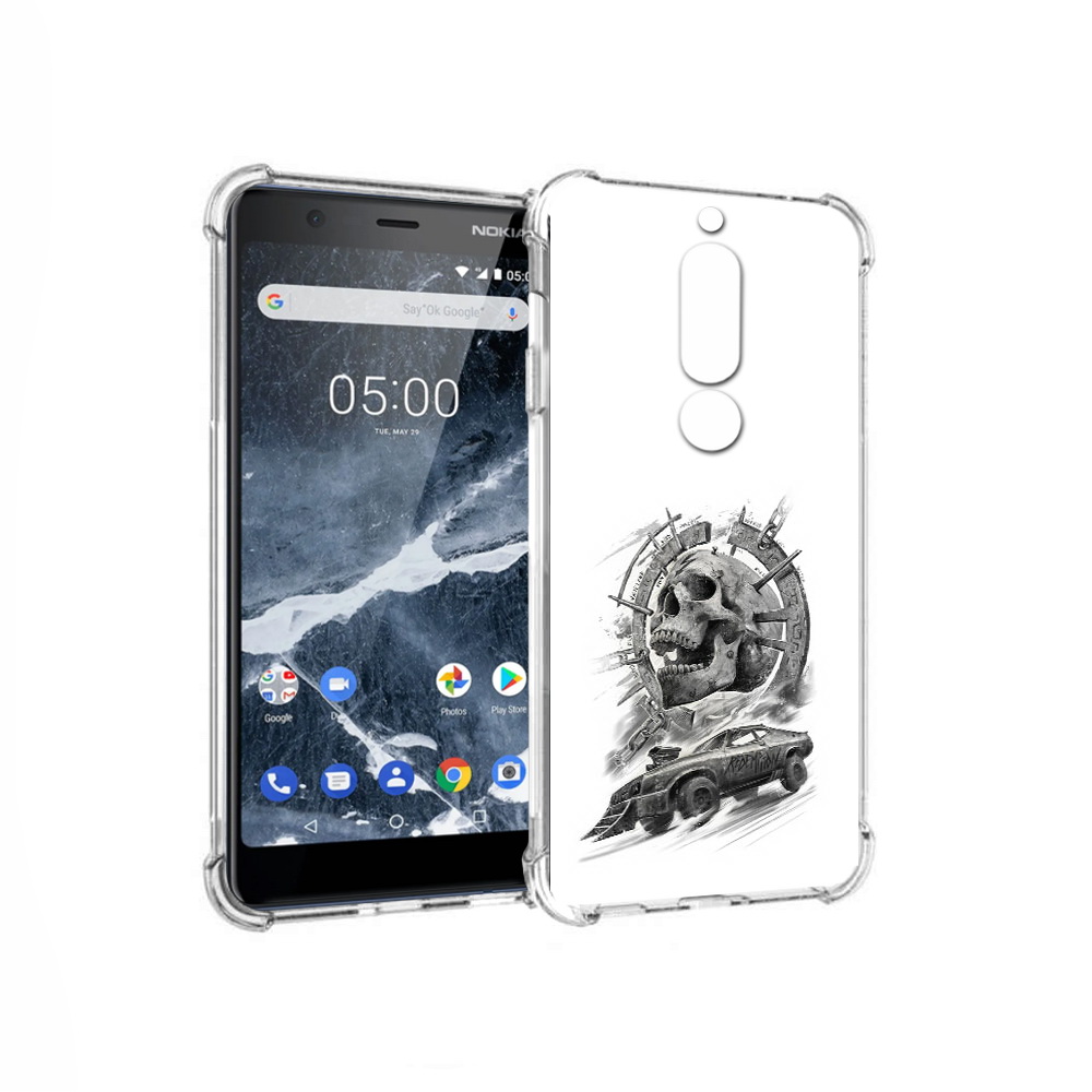 

Чехол MyPads Tocco для Nokia 5.1 мед макс (PT114144.121.461), Прозрачный, Tocco