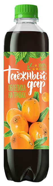 

Газированный напиток Таежный дар Облепиха с таежными травами 0,5 л