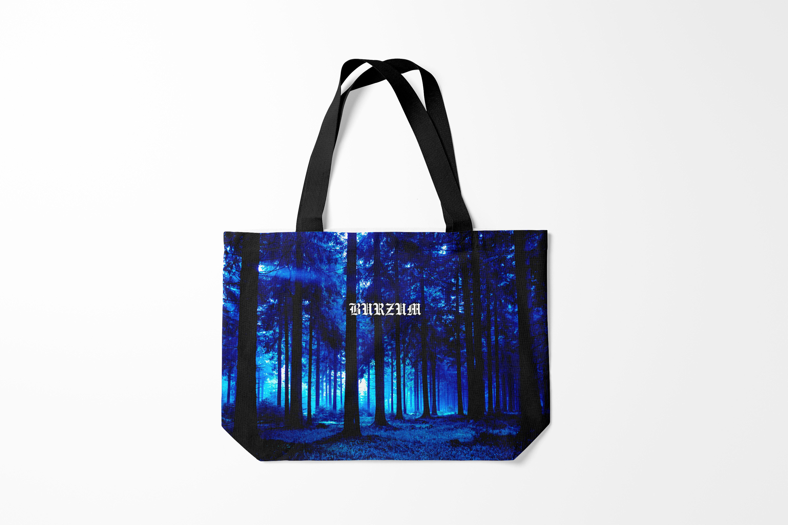 

Сумка шoппер унисекс Burnettie Металл Burzum, синий, Разноцветный, Металл Burzum