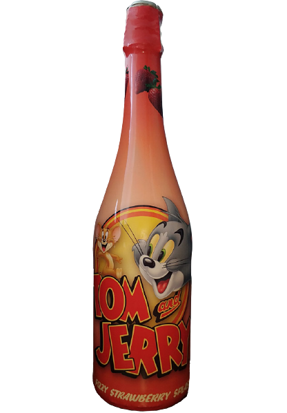 Детское шампанское Tom and Jerry клубника 0,75 л