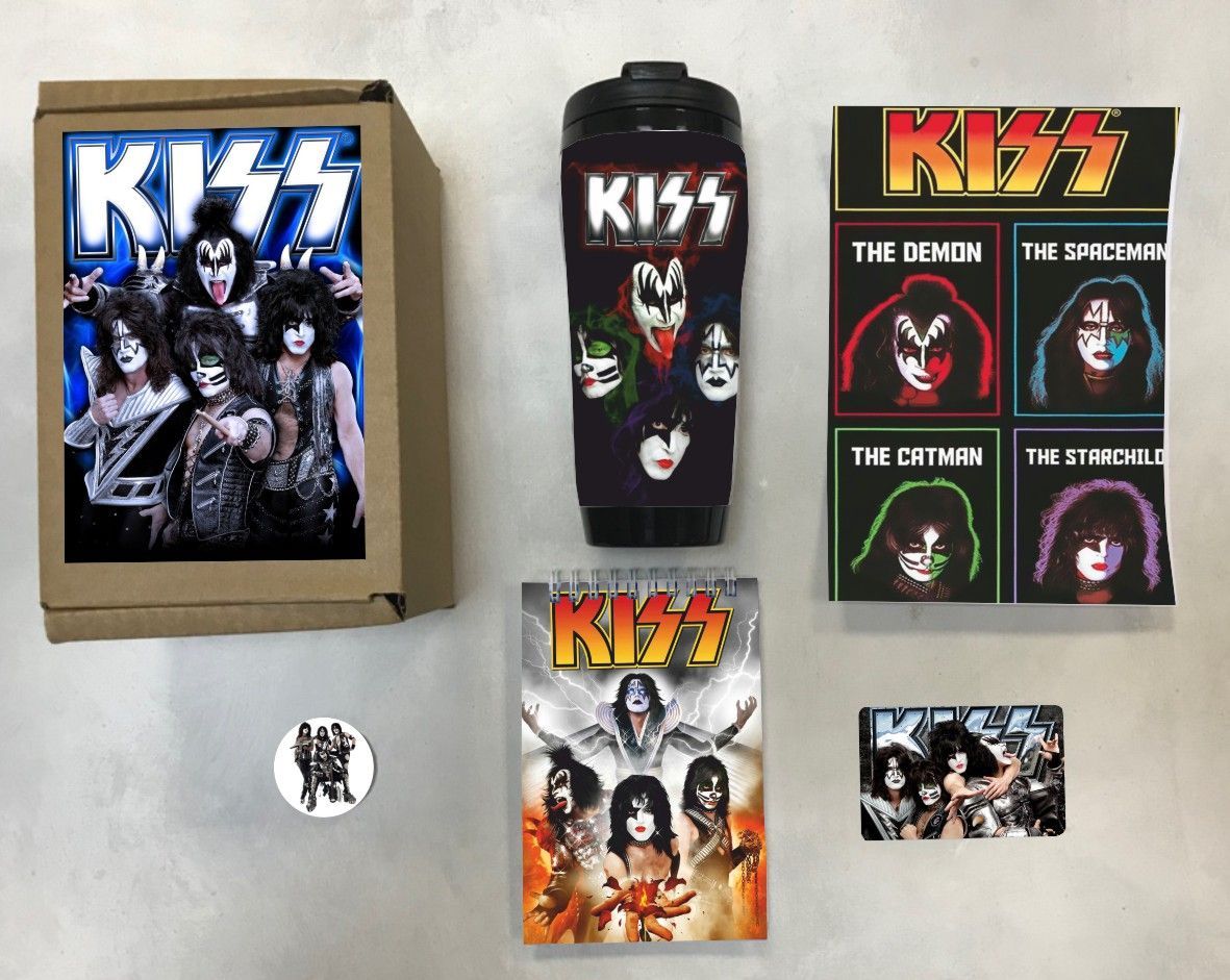 

Бокс с подарком Kiss, Кисс № 3, 10-3, 5 предметов, Бежевый, Kiss, Кисс № 3