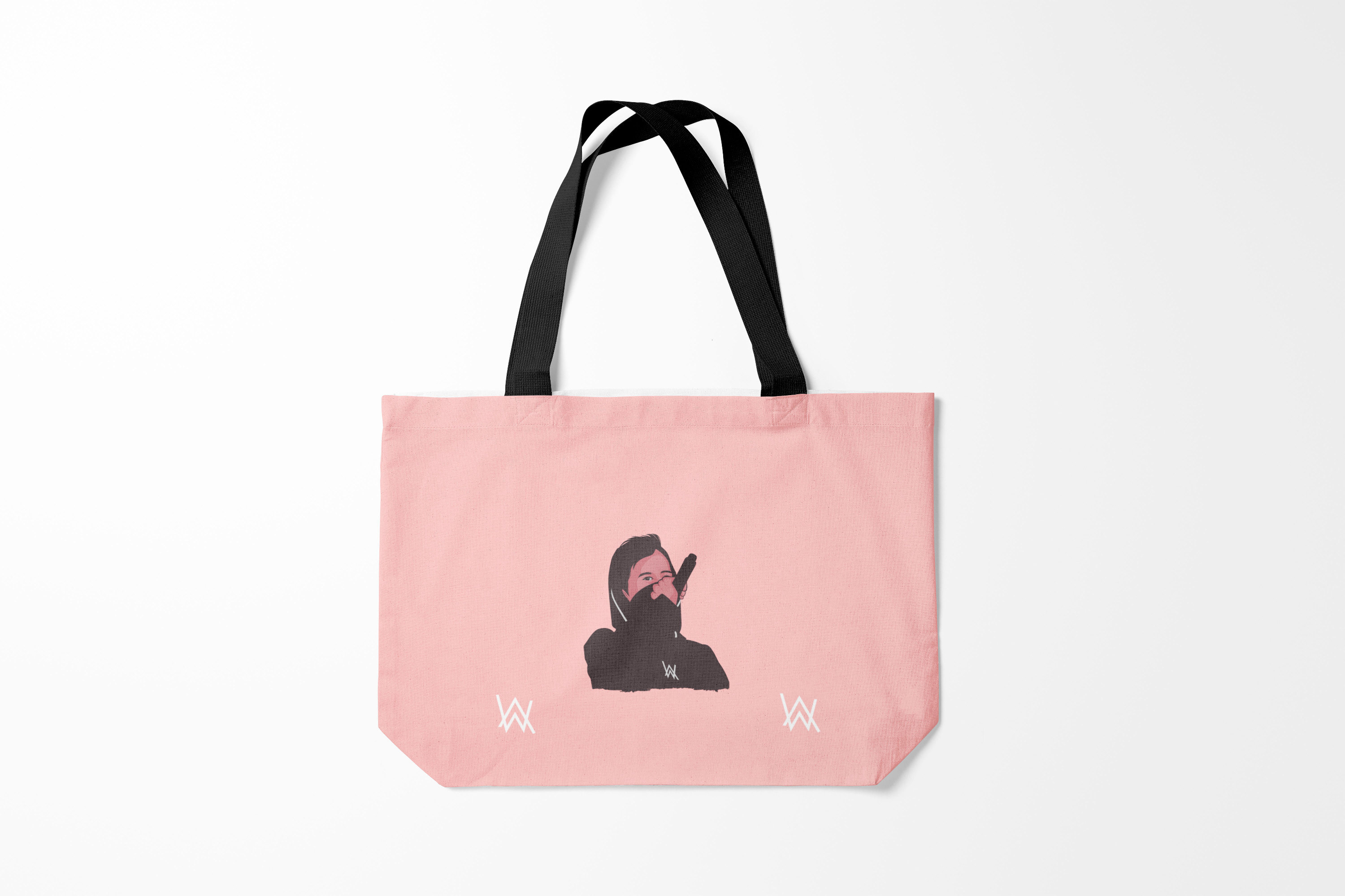 

Сумка шoппер унисекс Burnettie Клубная Alan Walker Алан Уокер Z, розовый, Клубная Alan Walker Алан Уокер Z