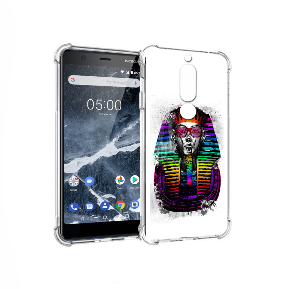 

Чехол MyPads Tocco для Nokia 5.1 модная богиня (PT114144.121.479), Прозрачный, Tocco