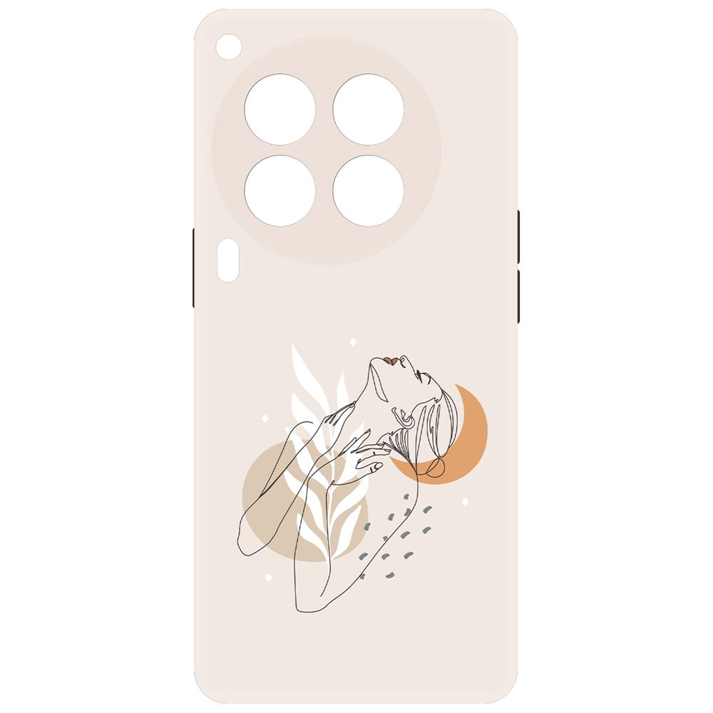 

Чехол-накладка Krutoff Soft Case Женственность для TECNO Camon 30 Premier 5G черный