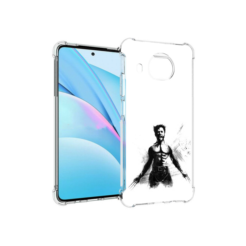 

Чехол MyPads Tocco для Xiaomi Mi 10T Lite росомаха (PT154732.269.587), Прозрачный, Tocco