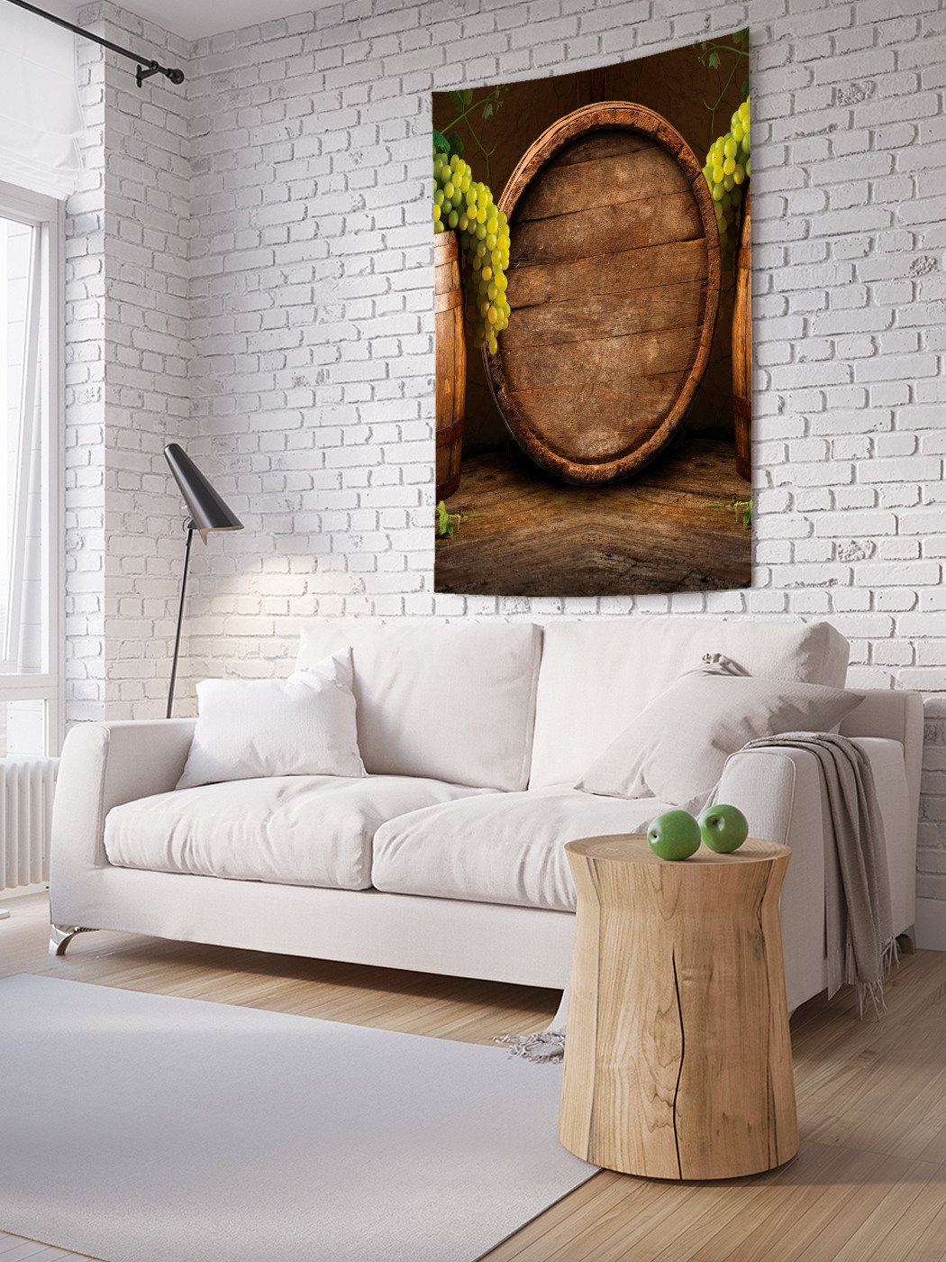 

Вертикальное фотопанно на стену JoyArty Винный натюрморт 150x200 см, Винный натюрморт