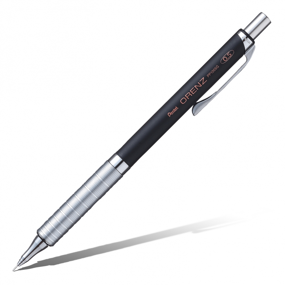 

Карандаш механический Pentel Orenz Metal Grip черный корпус 0,5мм, Orenz