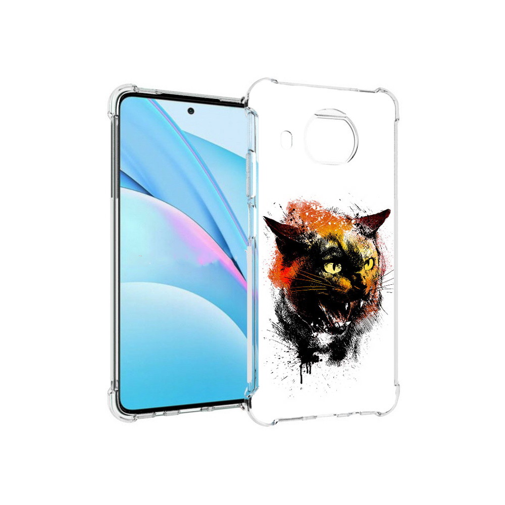 

Чехол MyPads Tocco для Xiaomi Mi 10T Lite сиамский кот (PT154732.269.598), Прозрачный, Tocco
