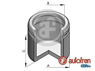 Поршень переднего тормозного суппорта BMW X5(E70/F15) 06> / X6(E71/E72/F16) 07>, CITROEN S