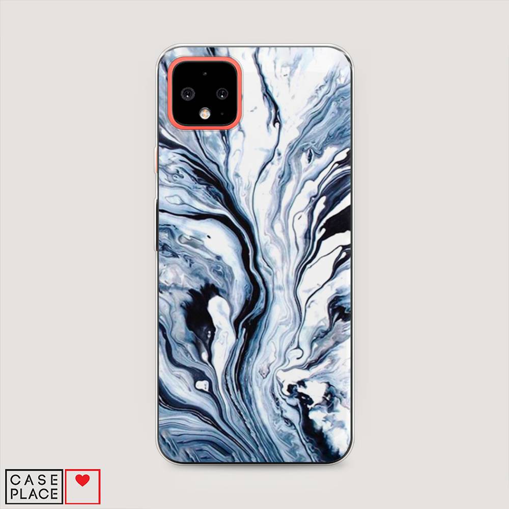 

Чехол Awog на Google Pixel 4 XL "Голубой минерал мрамор", Разноцветный, 270550-3