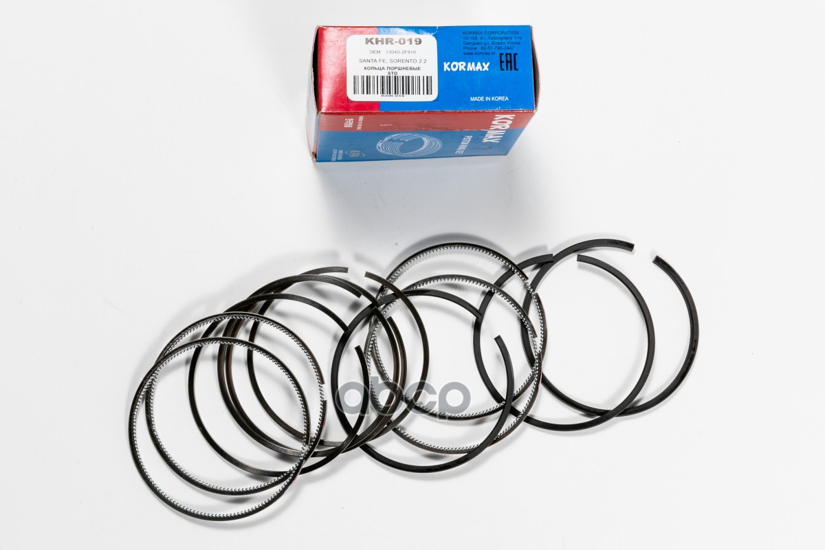 

KORMAX Кольца поршневые STD 1шт