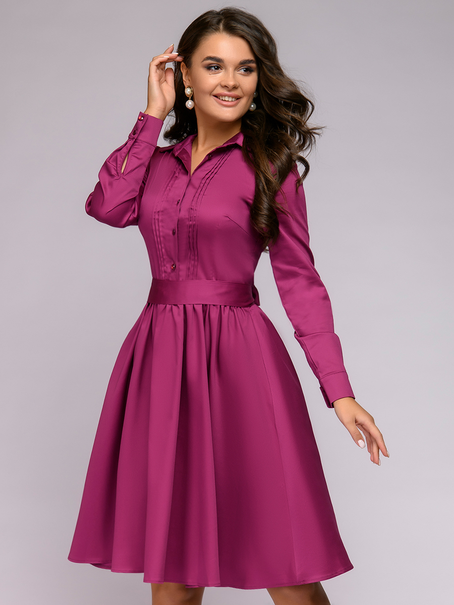 

Платье женское 1001dress 0122001-02208 красное 46, 0122001-02208