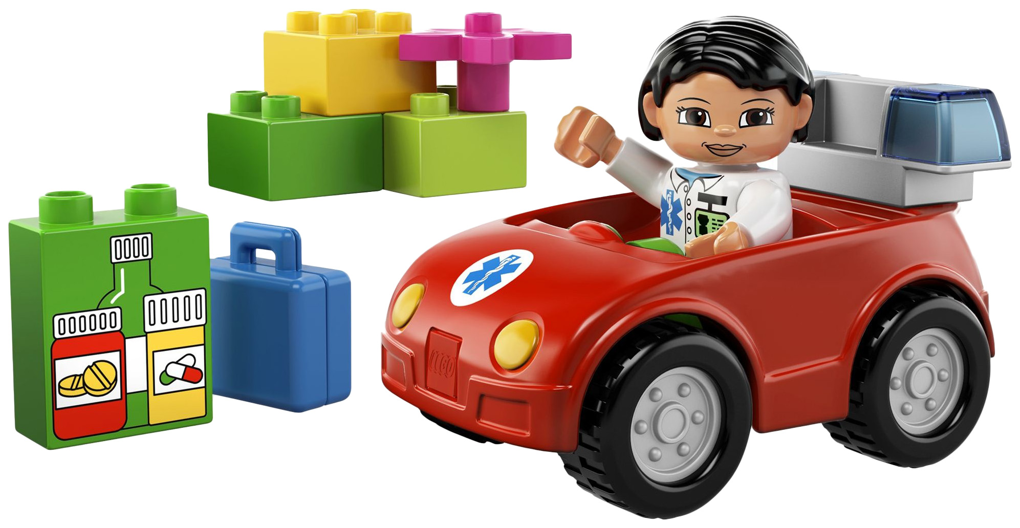 

Конструктор LEGO DUPLO 5793 Машина медсестры