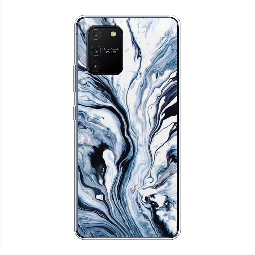 

Чехол Awog на Samsung Galaxy S10 Lite / Самсунг S10 Lite "Голубой минерал мрамор", Разноцветный, 210050-3