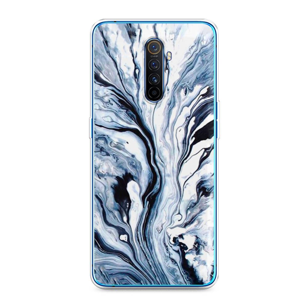 

Чехол Awog на Realme X2 Pro "Голубой минерал мрамор", Разноцветный, 251750-3