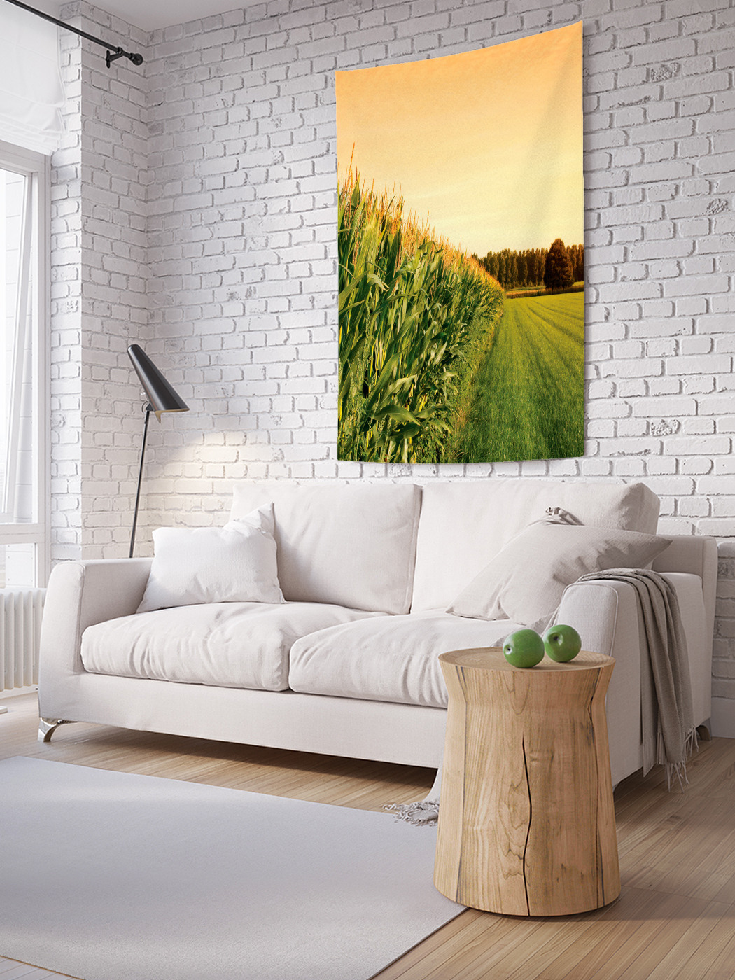 

Вертикальное фотопанно на стену JoyArty Урожай кукурузы 150x200 см, Урожай кукурузы