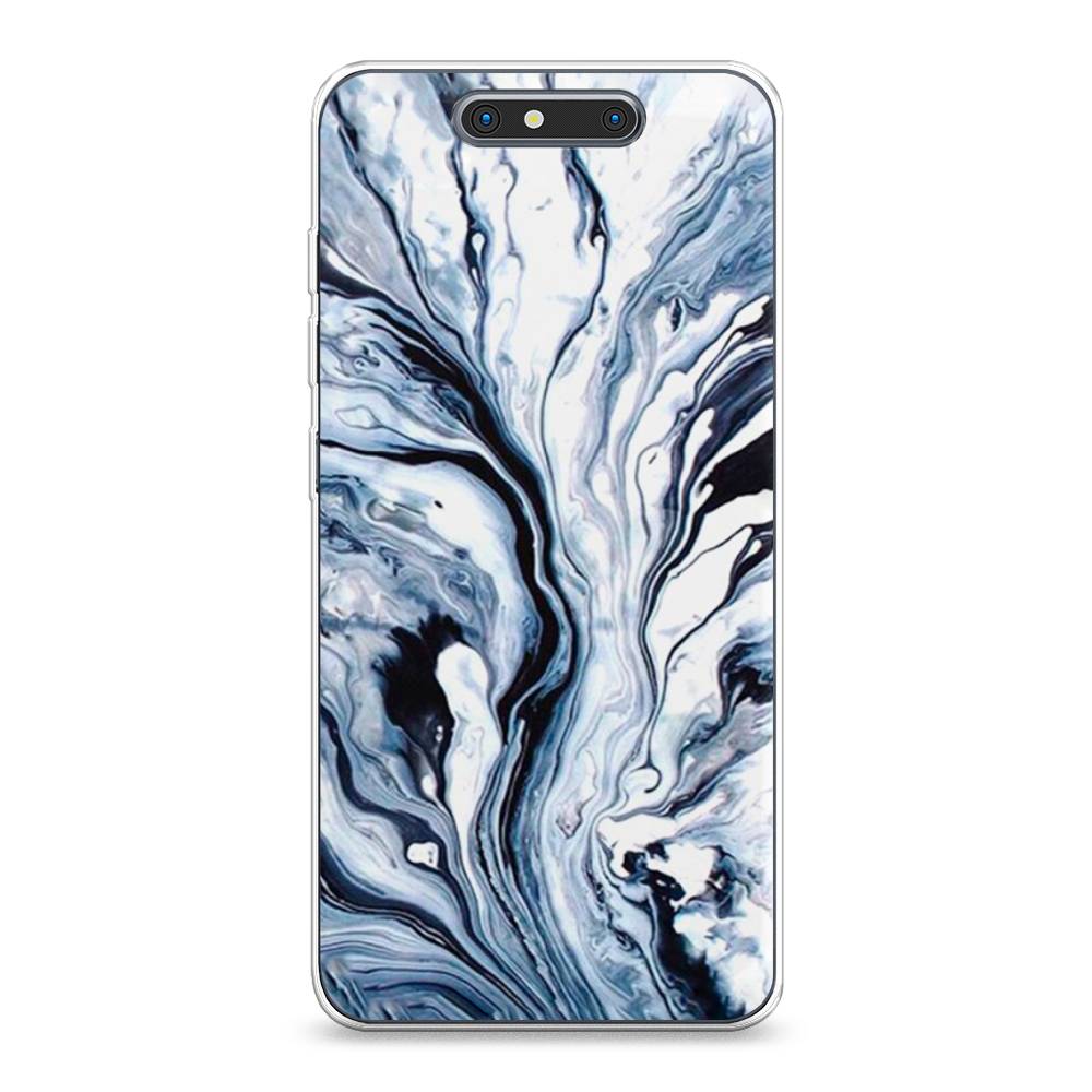 

Чехол Awog на ZTE Blade V8 / ЗТЕ Блэйд V8 "Голубой минерал мрамор", Разноцветный, 131250-3