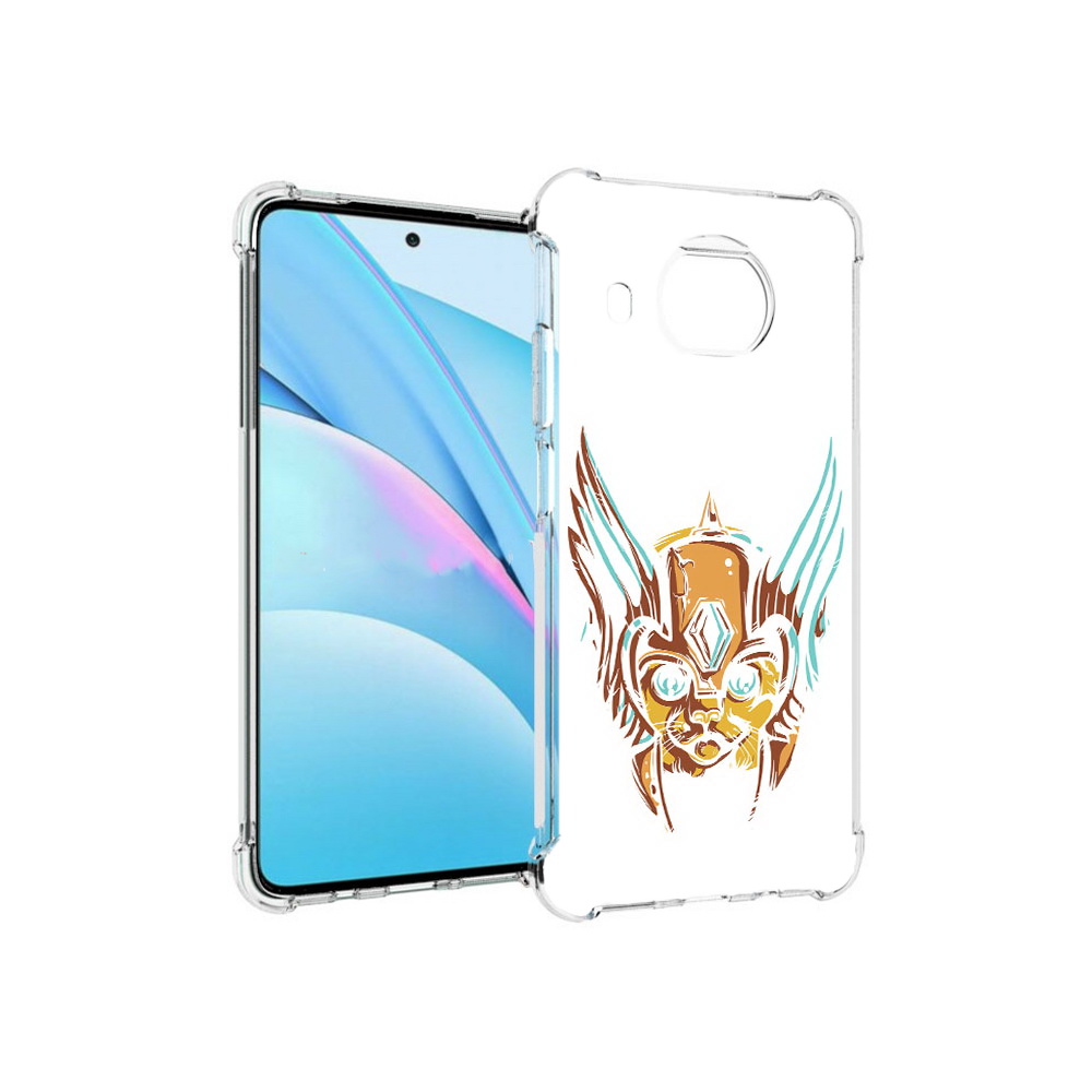 

Чехол MyPads Tocco для Xiaomi Mi 10T Lite тор абстракция (PT154732.269.644), Прозрачный, Tocco