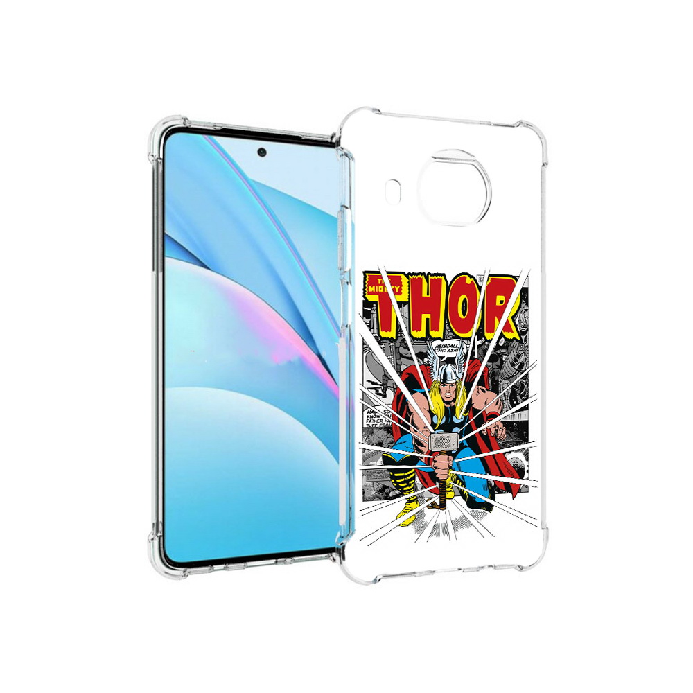 

Чехол MyPads Tocco для Xiaomi Mi 10T Lite тор рисунок (PT154732.269.647), Прозрачный, Tocco