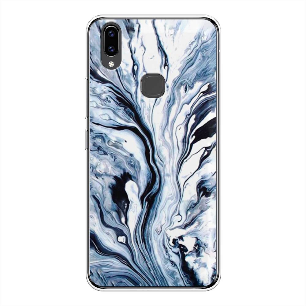 

Чехол Awog на Vivo V9 "Голубой минерал мрамор", Разноцветный, 260150-3