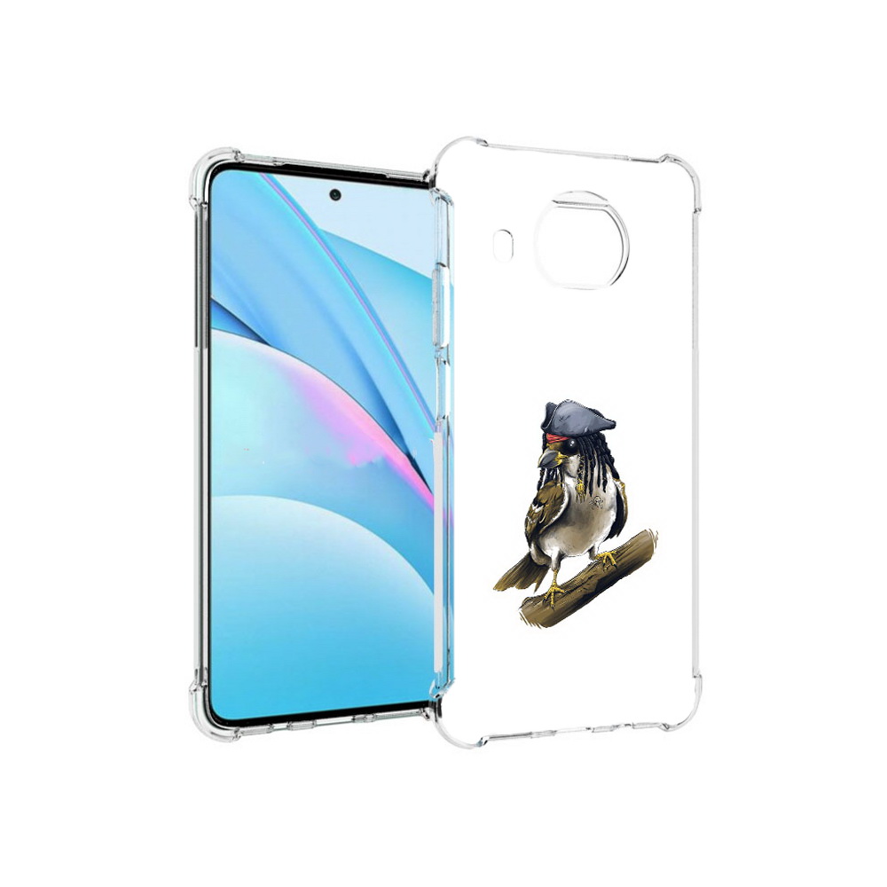 

Чехол MyPads Tocco для Xiaomi Mi 10T Lite Джек воробей (PT154732.269.65), Прозрачный, Tocco