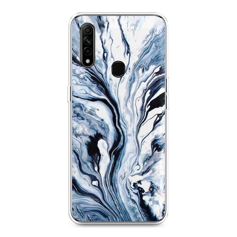 

Чехол Awog на Oppo A31 "Голубой минерал мрамор", Разноцветный, 252250-3