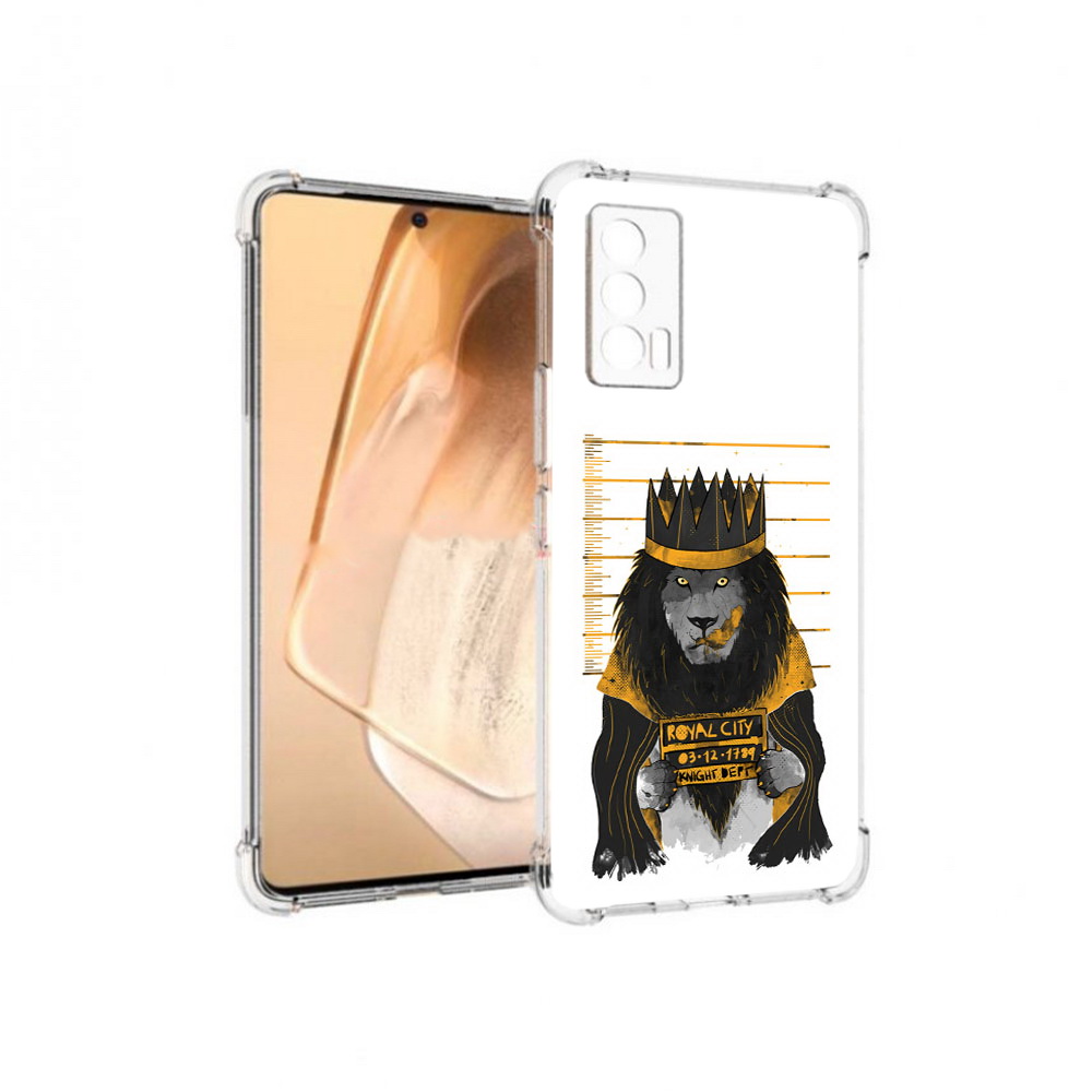 

Чехол MyPads Tocco для Vivo iQOO Neo 5 лев в законе (PT226960.398.435), Прозрачный, Tocco