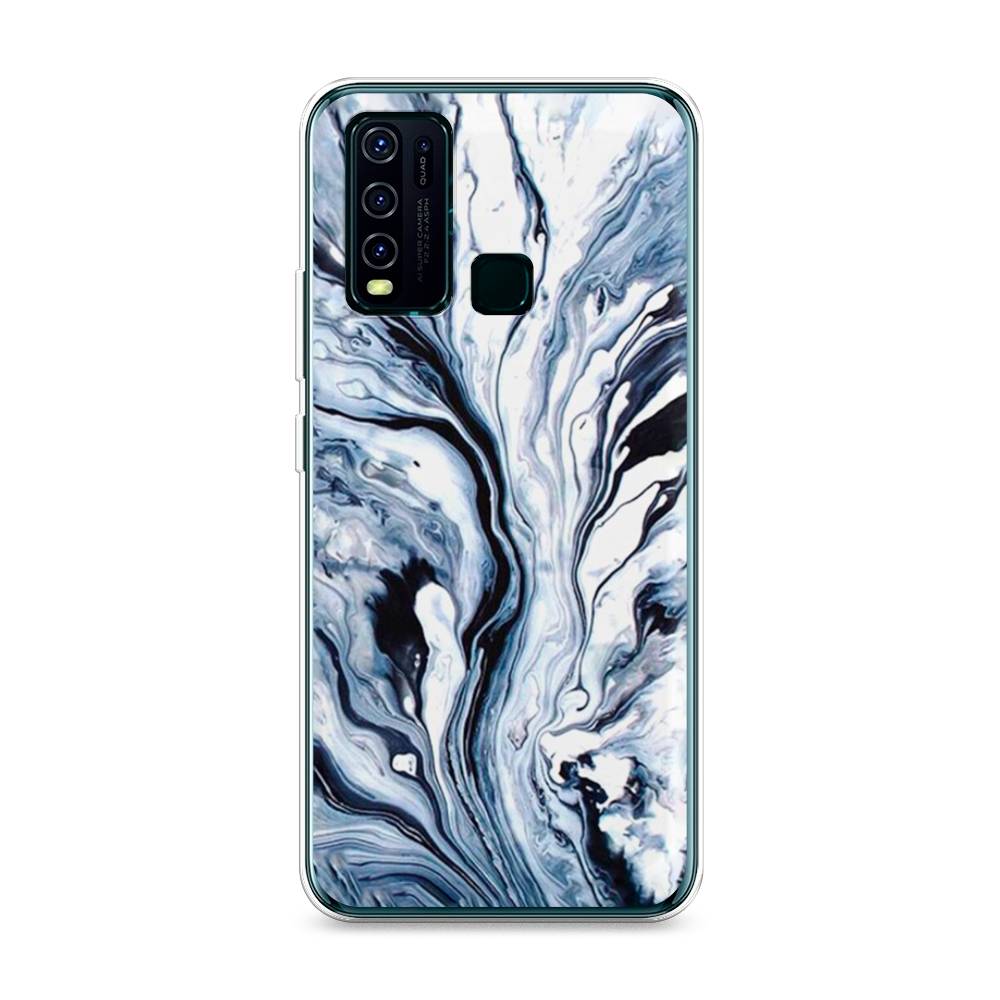 

Чехол Awog на Vivo Y30 "Голубой минерал мрамор", Разноцветный, 263150-3