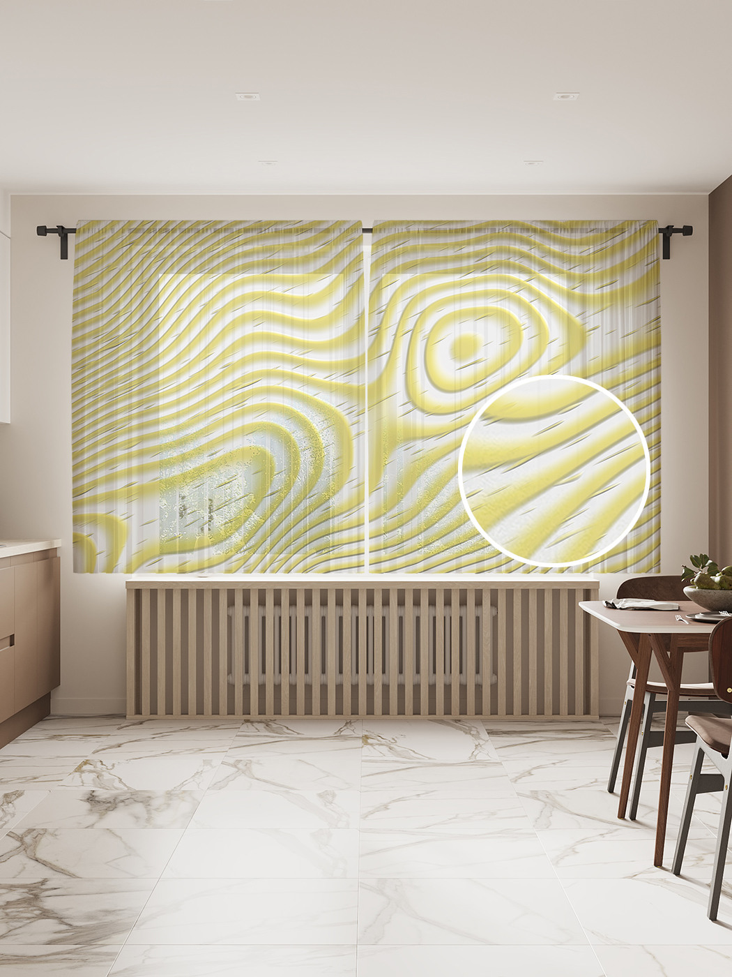 

Фототюль JoyArty "Энергия дерева", 145x180 см (2 полотна со шторной лентой + 50 крючков), Энергия дерева