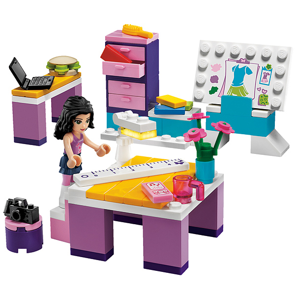 фото Конструктор lego friends дизайн-студия эммы 3936