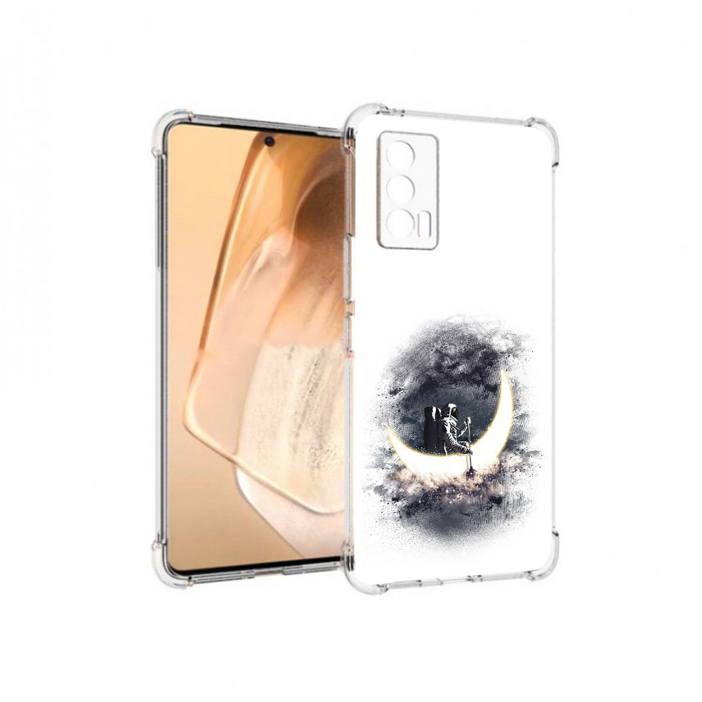 

Чехол MyPads Tocco для Vivo iQOO Neo 5 лунный путешественник (PT226960.398.448), Прозрачный, Tocco