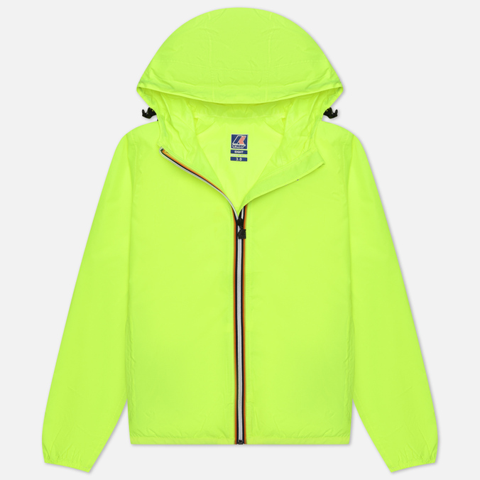 Женская куртка ветровка K-Way Le Vrai 3.0 Claudette зелёный, Размер S