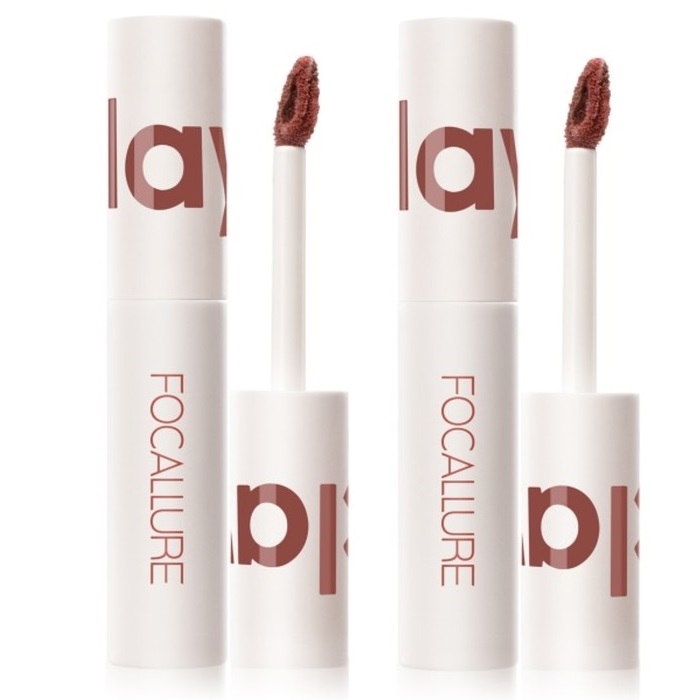 

Помада Focallure для губ жидкая Clay Pillowy Soft Liquid Lipstick тон 105 2 г 2шт
