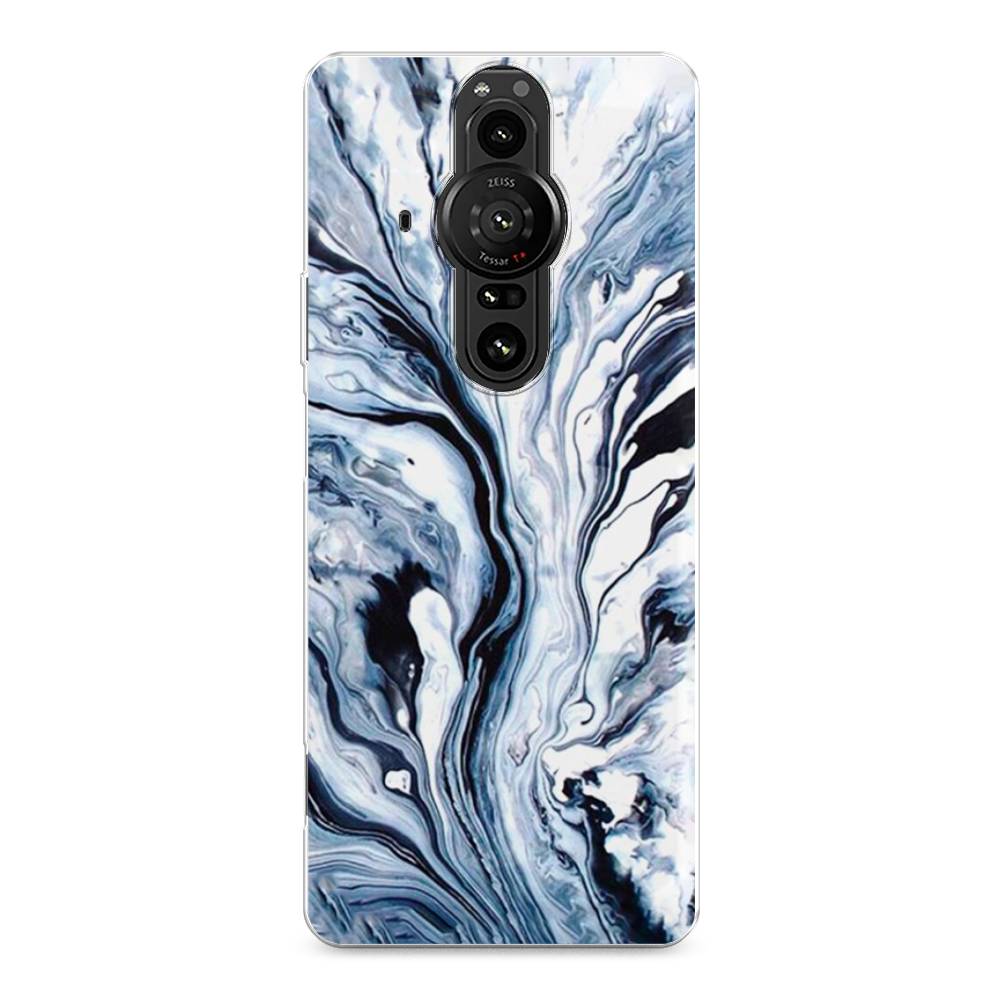 

Чехол Awog на Sony Xperia Pro-I "Голубой минерал мрамор", Разноцветный, 55050-3