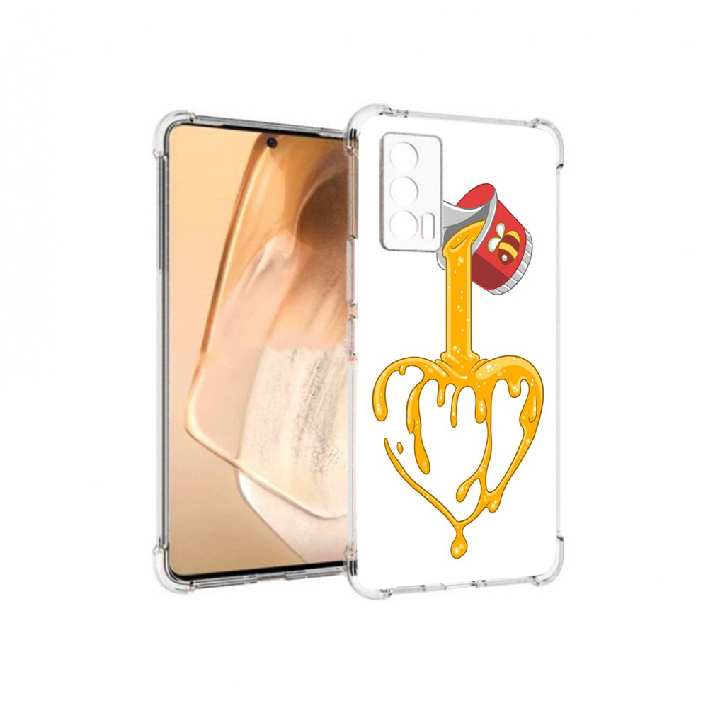 

Чехол MyPads Tocco для Vivo iQOO Neo 5 медовое сердце (PT226960.398.471), Прозрачный, Tocco