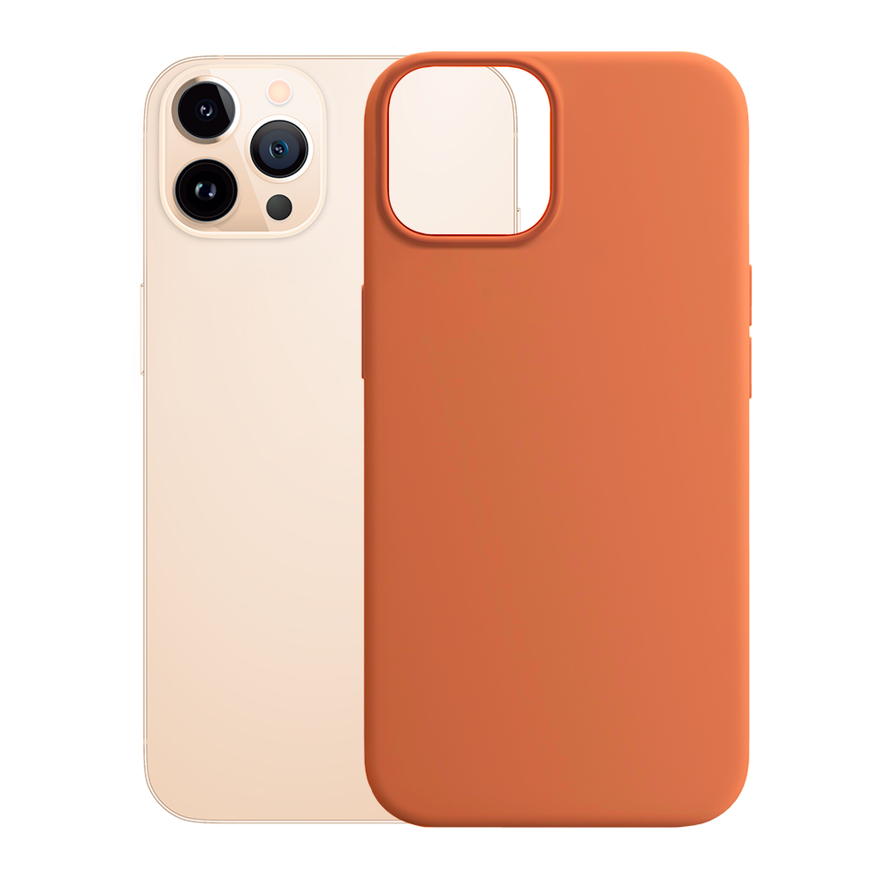 фото Чехол devia nature silicone case для iphone 13 pro max - orangered