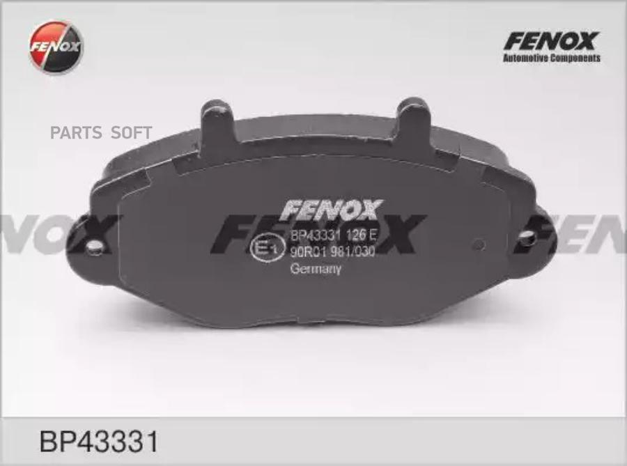 

Тормозные колодки FENOX передние BP43331