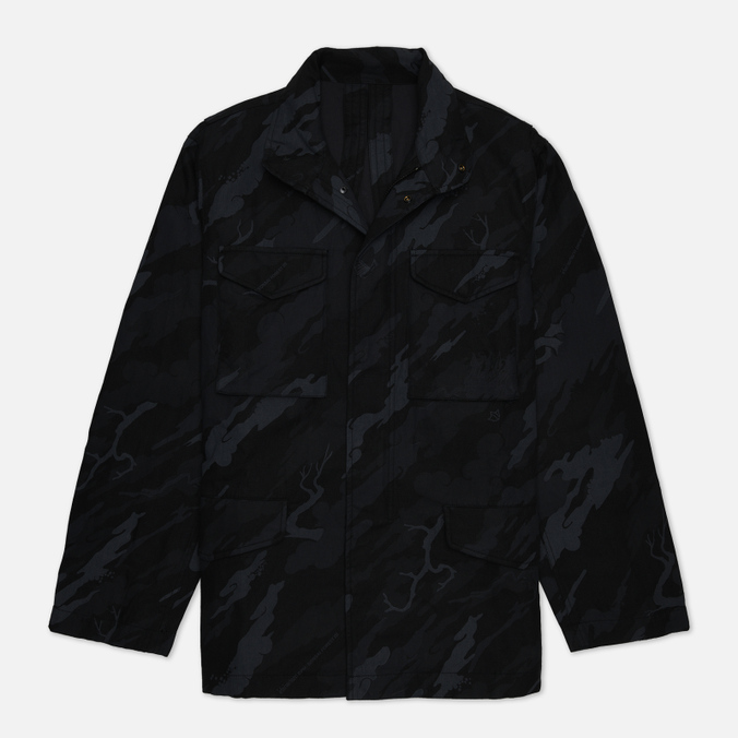 Мужская демисезонная куртка maharishi Bonsai Forest Modified M65 чёрный, Размер L