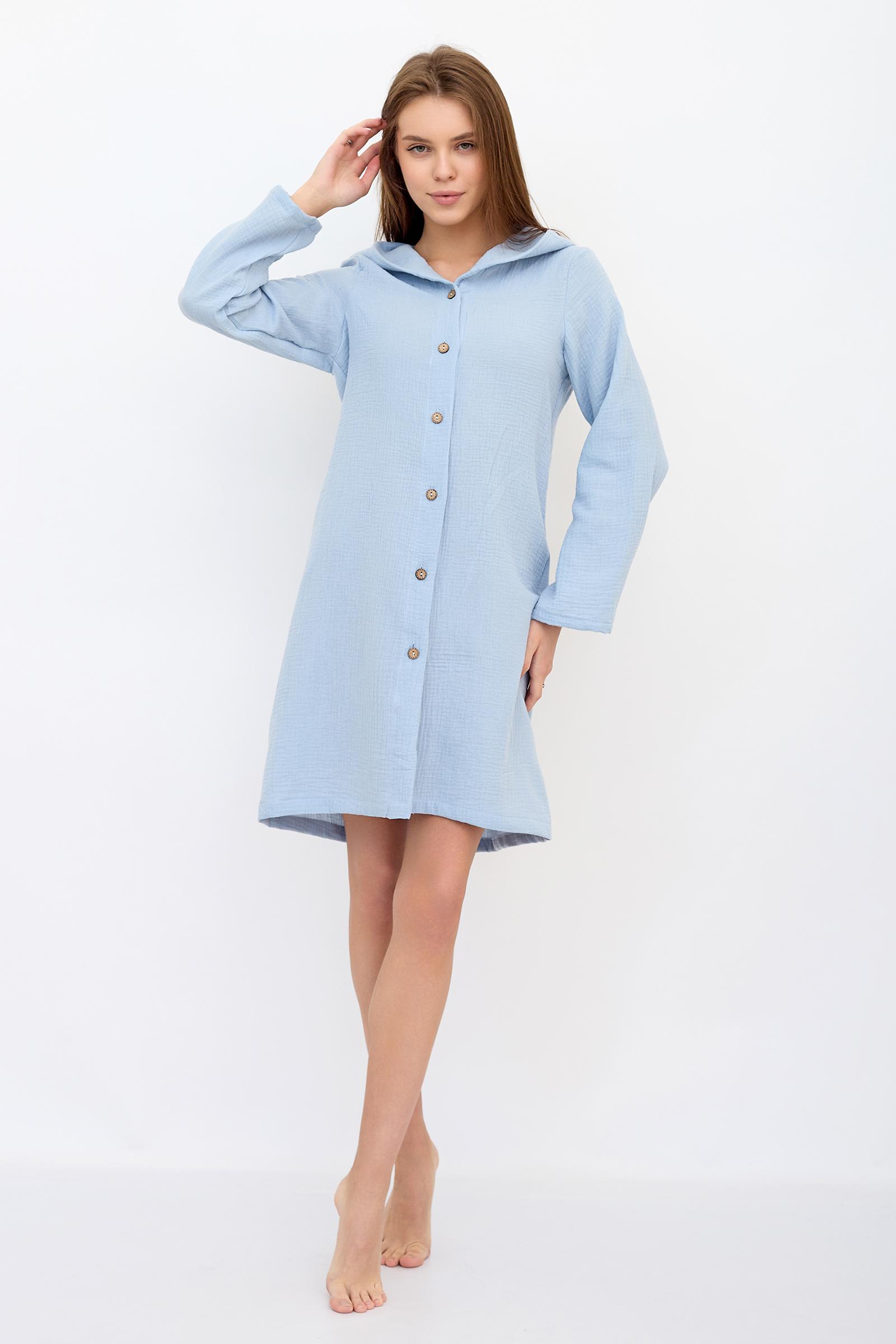 

Платье женское LikaDress 18-1905 голубое 50 RU, Голубой, 18-1905