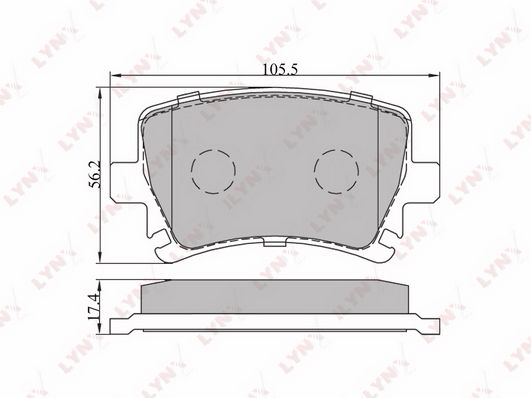 

Колодки Тормозные Задние Подходит Для Audi A3 03/A4 00/A6 04, Skoda Octavia/Superb, Vw Cad